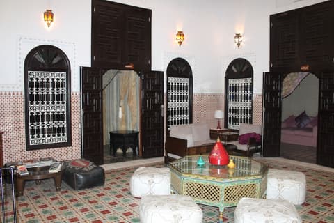 Riad Baddi, Lobby sitting area