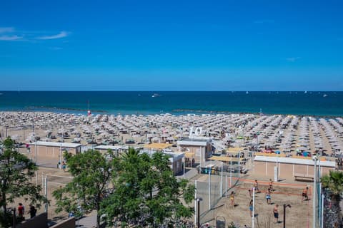 Hotel Gabbiano, View from room