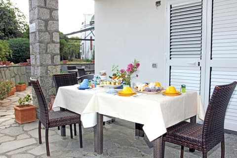 Cavalluccio Marino, Breakfast area