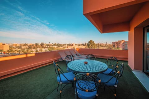 Rose Aqua Park Hotel, Terrace/patio