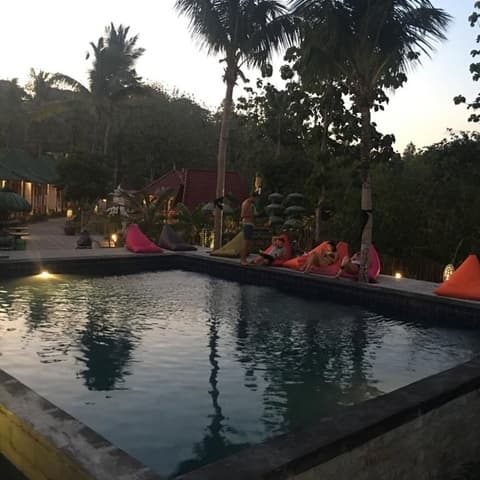 Green Kubu Asri Villa, Outdoor pool