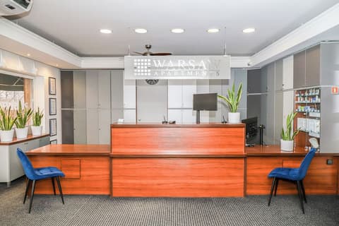 Warsaw - Apartments Apartamenty Sadyba, Reception