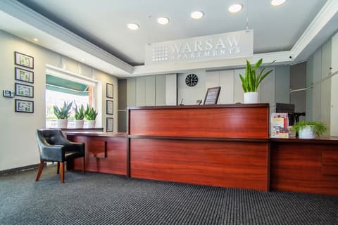 Warsaw - Apartments Apartamenty Sadyba, Reception