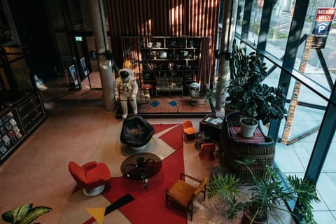 Superbude Wien Prater, Lobby