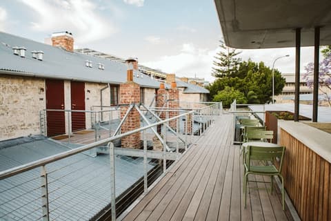 Garde Hotel and Warders Cottages, Terrace/patio