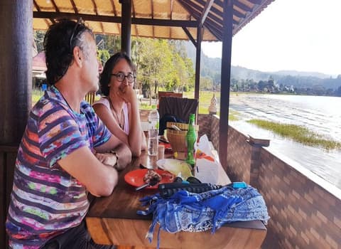 Batur Green Lakeview in Kintamani Bali, Restaurant