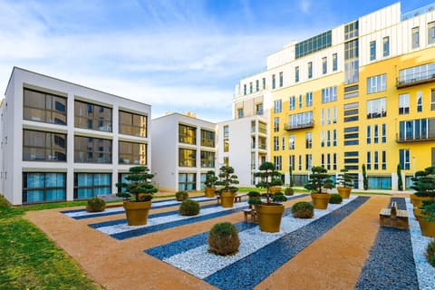 Lagrange Apart'HOTEL Lyon Lumière, Garden