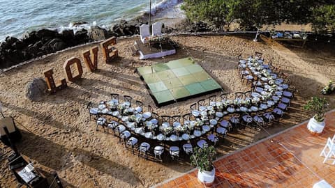 Hotel Azul Ixtapa Grand Resort Spa and Convention Center, Outdoor wedding area