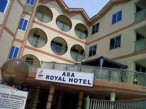 Asa Royal hotel, Front of property