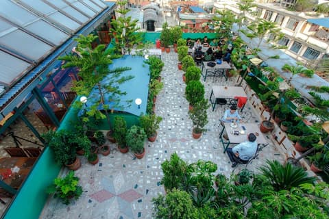 Hotel Nepalaya, View from room