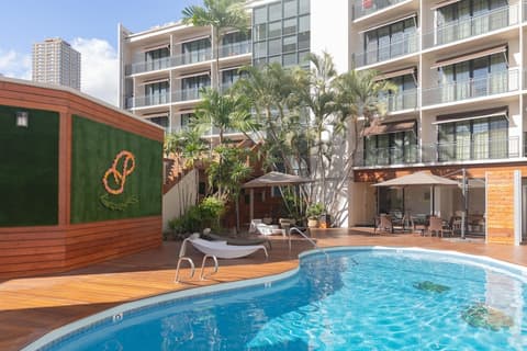 Polynesian Residences Waikiki Beach, Balcony view