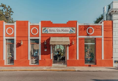 Hotel Santa María Mérida, Front of property