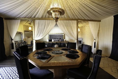 Kalyptus Luxury Camp, In-room dining