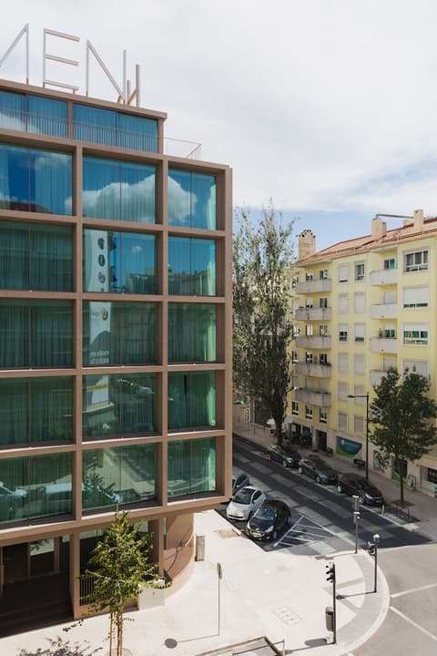 Lumen Hotel & The Lisbon Light Show, View from room