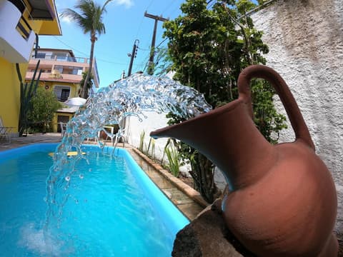 Aguamarinha Pousada, Terrace/patio