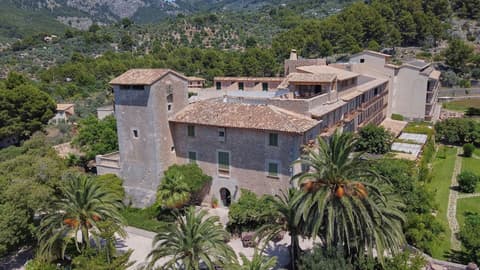 Hotel Es Port, Aerial view
