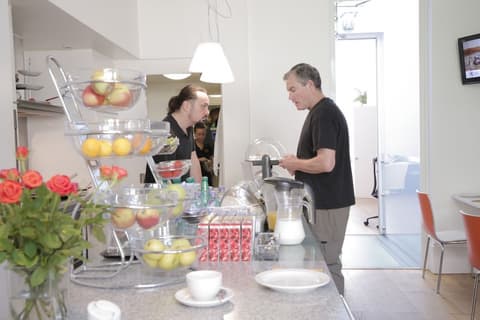 B+B Belgravia, Breakfast area