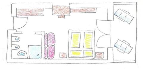 Hotel Trenker, Floor plan