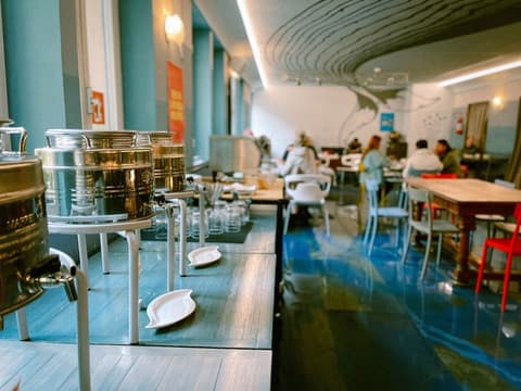 Ostello Bello Genova, Breakfast meal