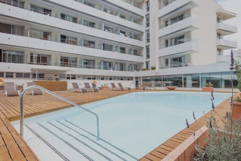 Hotel Balneario Playa de Coma-Ruga, Outdoor pool