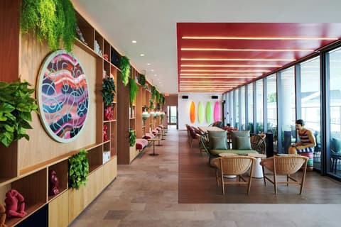 citizenM Miami Worldcenter, Lobby lounge