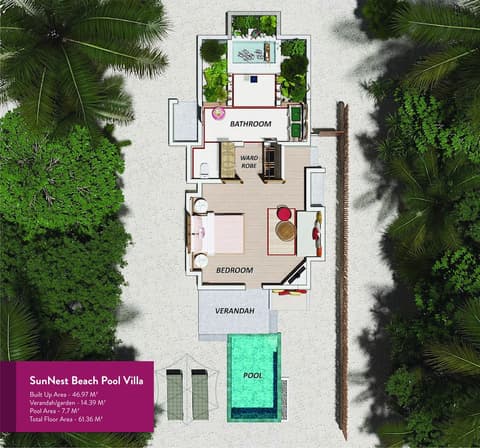 OBLU SELECT Lobigili  with Free Transfers, Room