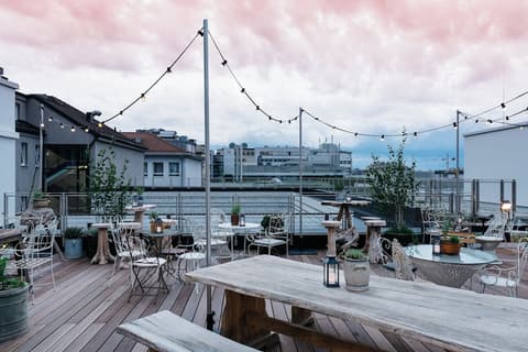 Ruby Rosi Hotel Munich, Rooftop terrace