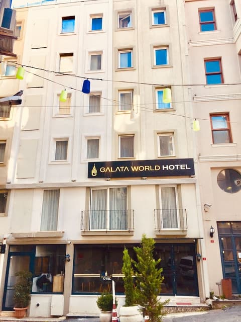 Galata World Hotel, Front of property