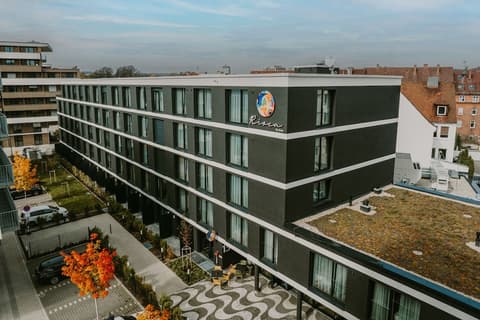 Rioca Neu-Ulm Posto 5, Exterior detail