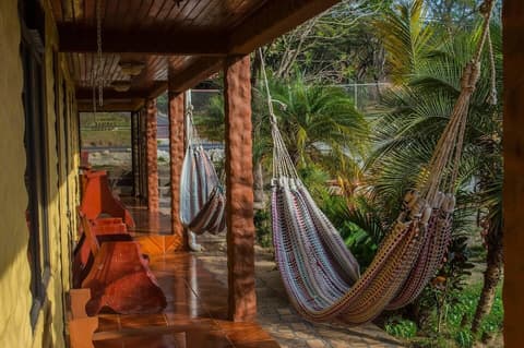 El Nido Lodge, Terrace/patio