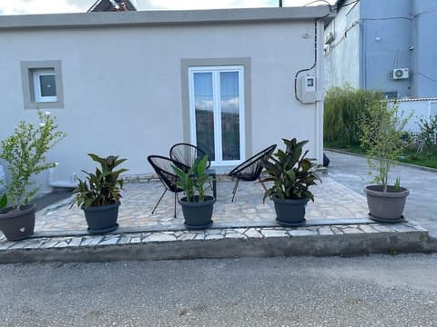 Aqua Luxury Suites Roda, Terrace/patio