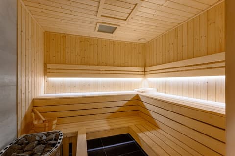 Hotel Oktogon Haggenmacher, Sauna