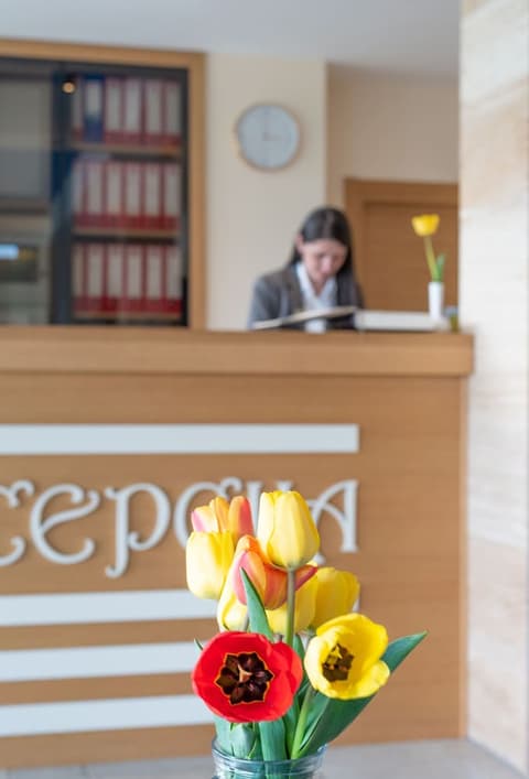 Hotel Agape, Interior entrance