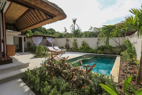 Pondok Santi Estate, Private pool