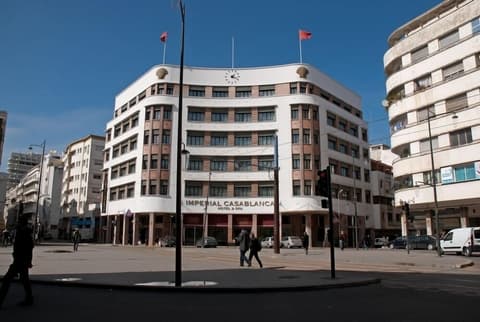 Hotel Imperial Casablanca, View from room