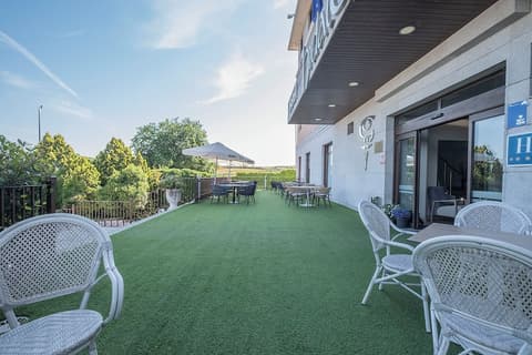 Hotel Hidalgo, Terrace/patio