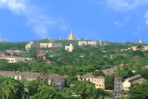 Hotel Grand United Ahlone Branch, View from room