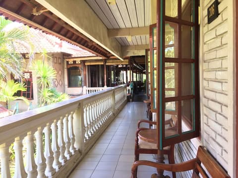 Restu Bali Hotel, View from room