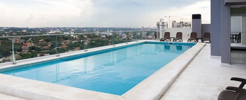 Asuncion Rent Suites Santa Teresa, Rooftop pool