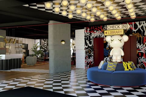 Moxy Paris La Villette, Lobby