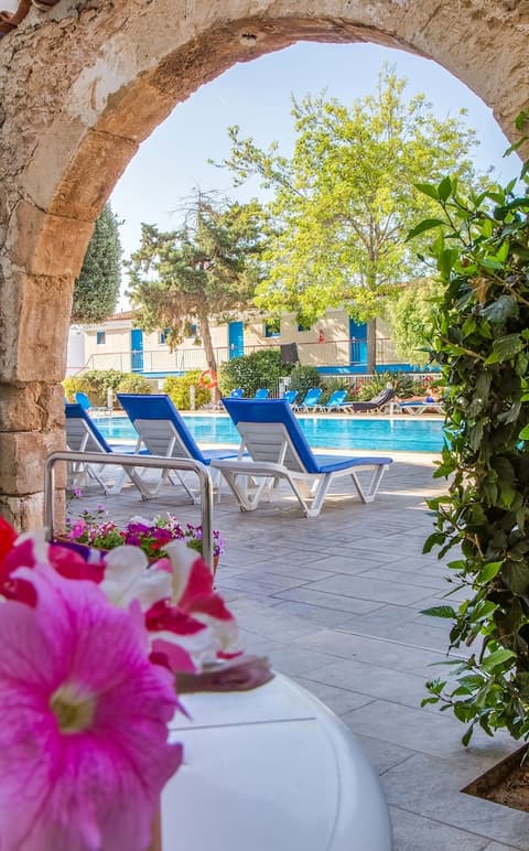 Green Bungalows Hotel Apartments, View from room