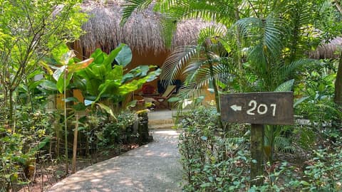Piedra de Agua Hotel Boutique Palenque, Interior entrance