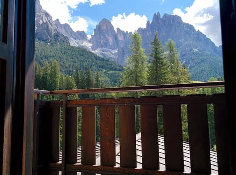 Hotel Fratazza, View from room