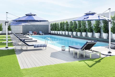 Asiana Grand Hotel, Pool