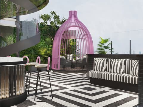 Minasi Grand Hotel, Rooftop pool