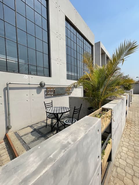 The Cubes Apartments, Terrace/patio