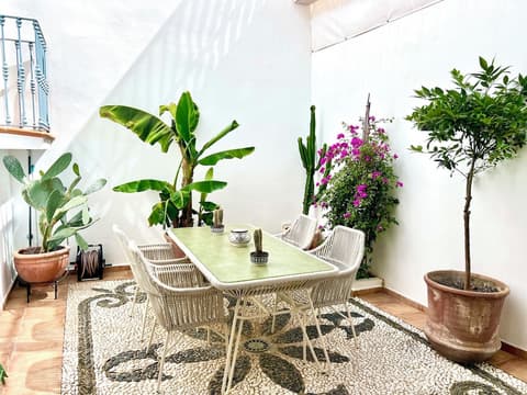 La Fonda Heritage Hotel Relais &Châteaux, Terrace/patio