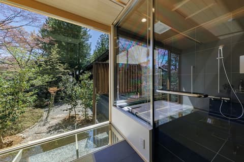 Koyasan Rengejoin, View from room