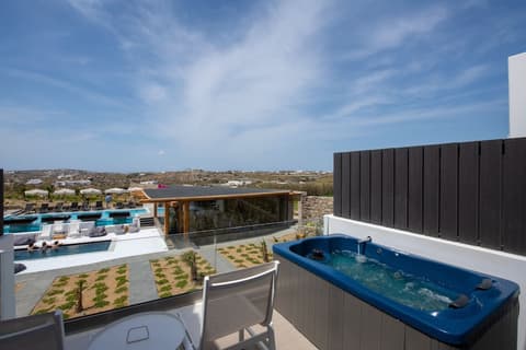 Bianco a Nero Mykonos, Balcony