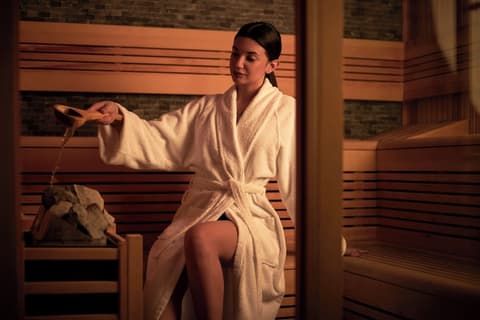 Hotel Sansicario Majestic, Sauna